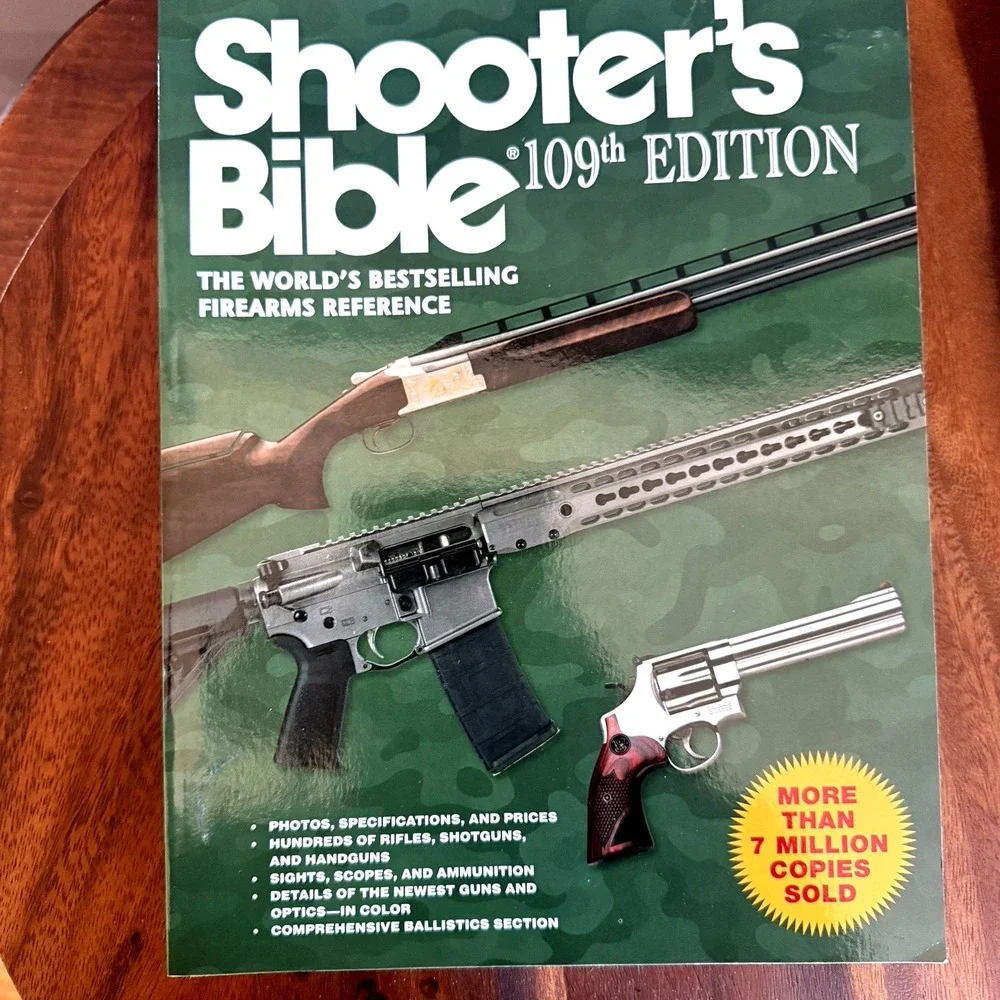 Shooter's Bible Lot 2 Books 109th & 110th Editions Firearms Guide Reference